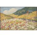 Anna Haller - Champ de Fleurs, c.1910s - Vouga CPA
