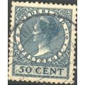 Netherlands 1924 - SG330A - 50c green - Queen Wilhelmina - used