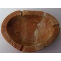 VINTAGE ' UNIQUE ' stone marble ashtray