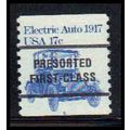 1906a 17c Electric Auto Very Fine MNH Dry Gum C...