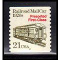 2265 21c Mail Car Very Fine MNH Dry Gum CNS 2 P...