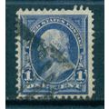 Used 264 1c Benjamin Franklin Just Clears M02966