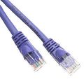 Pack of 2] Cat5e Purple Copper Ethernet Patch C...