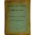 De Invloed der Nieuwe Onderzoekingen op de Therapie der Syphilis by T.M. Van Lee