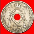 FRENCH LEGEND: BELGIUM★25 CENTIMES 1923! ALBERT...