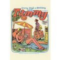 Lilo Sunbathing By Transistor Radio Holiday 197...