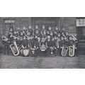 Irwell Springs Prize Band Bacup Postcard