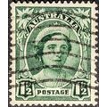 STAMP Australia SG204 1942 1 1/2d Queen Elizabe...