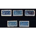 Germany 1949-56, Emergency Victims Tax Stamps f...