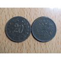 Austria 1916 20 Heller Coin