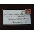 1879 GB QV 1d Red stamp plate no 171 mourning c...