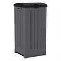 Suncast Trash Hideaway 39 Gallon Outdoor Trash ...
