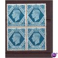 gb george vI mnh sg474 10d blk 4 definitives