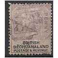 British Bechuanaland 1888 SG10 1d Lilac & Black...