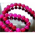 10 no. Natural Fucia Pink Agate Round Polished ...