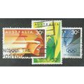 AUS 1984 SET 'OLYMPIC GAMES' FINE USED(3v)(EBID...