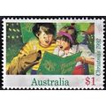 AUSTRALIA, 1992 $1 Christmas, SG 1385 (Scott #1...