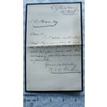 1895 letter Perkins, Aylesbury re valuation for...