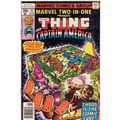 MARVEL TWO - IN - ONE # 42 THE THING and CAPTAI...