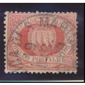 San Marino Stamp Scott #11, Used, Postal Cancel