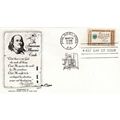 United States 1960 American Credo Franklin FDC ...