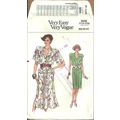 Vogue 9608 Sewing Pattern Misses' Dress Top & S...