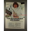 1978 Texaco Havoline Oil Ad w/ Janet Guthrie NICE!!