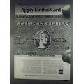 1980 American Express Card Ad - Apply for This ...
