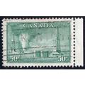 Canada Sg431 50c Green fine used (G190)