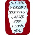 2051 Family Friends Refrigerator Magnet World's...