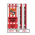 Tabletop Football Subbuteo Box Label Stoke City...