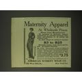 1913 American Women's Wear Ad - Maternity Apparel