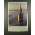 1995 Transamerica Insurance Ad - These days, it helps to know someone