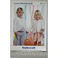 Vintage: Stylecraft 8015 bolero cardigan, icicl...