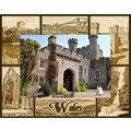 Wales Laser Engraved Wood Picture Frame Landsca...