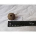 DOOR KNOBS WOODEN X 1 (09/01) # #