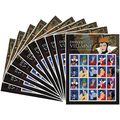 Villains 10 Sheets of 20 - USPS First Class one...
