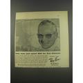 1956 Ray-Ban Signet Sun Glasses Ad - This man j...