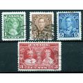Canada KGV 1935 silver jubilee sg335/8 - Good t...