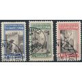 Beneficient Tax Stamp: 3 Values - Spanish Tangi...