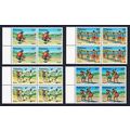 Tokelau Local Sports 4v Blocks of 4 Margins 197...