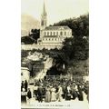 Lourdes, Le Grotte et la Basilique, LL Postcard...