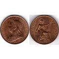 Great Britain. Victoria. Halfpenny 1901. dy22871