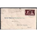 sg461 11/2d Coronation First day cover dated 13...