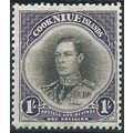 Niue 1938 SG75 1/- Black & Violet Mounted Mint ...