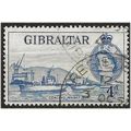 Gibraltar 1953 SG151 4d Ultramarine Fine Used . ..