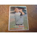 1957 Topps, WALT DROPO, #257, White Sox