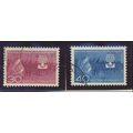 Finland Stamps Scott #368 To 369, Used