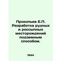 Prokopyev E.P. Underground mining of ore and placer deposits. In Russian /Proko