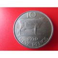 1970 GUERNSEY TEN NEW PENCE FREE POST. W